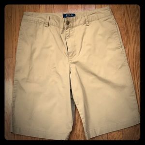 Boys Polo Ralph Lauren Khaki Shorts